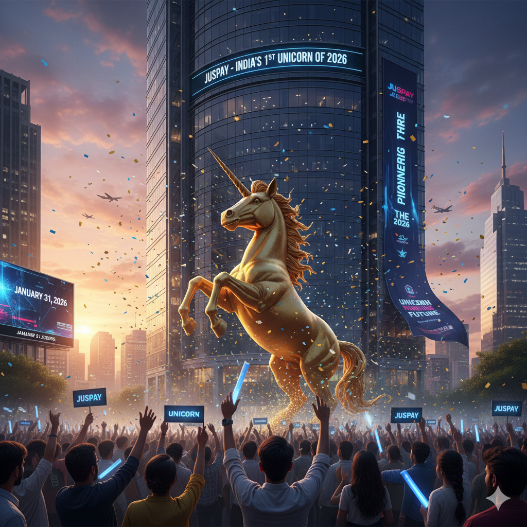 justpay become unicorn